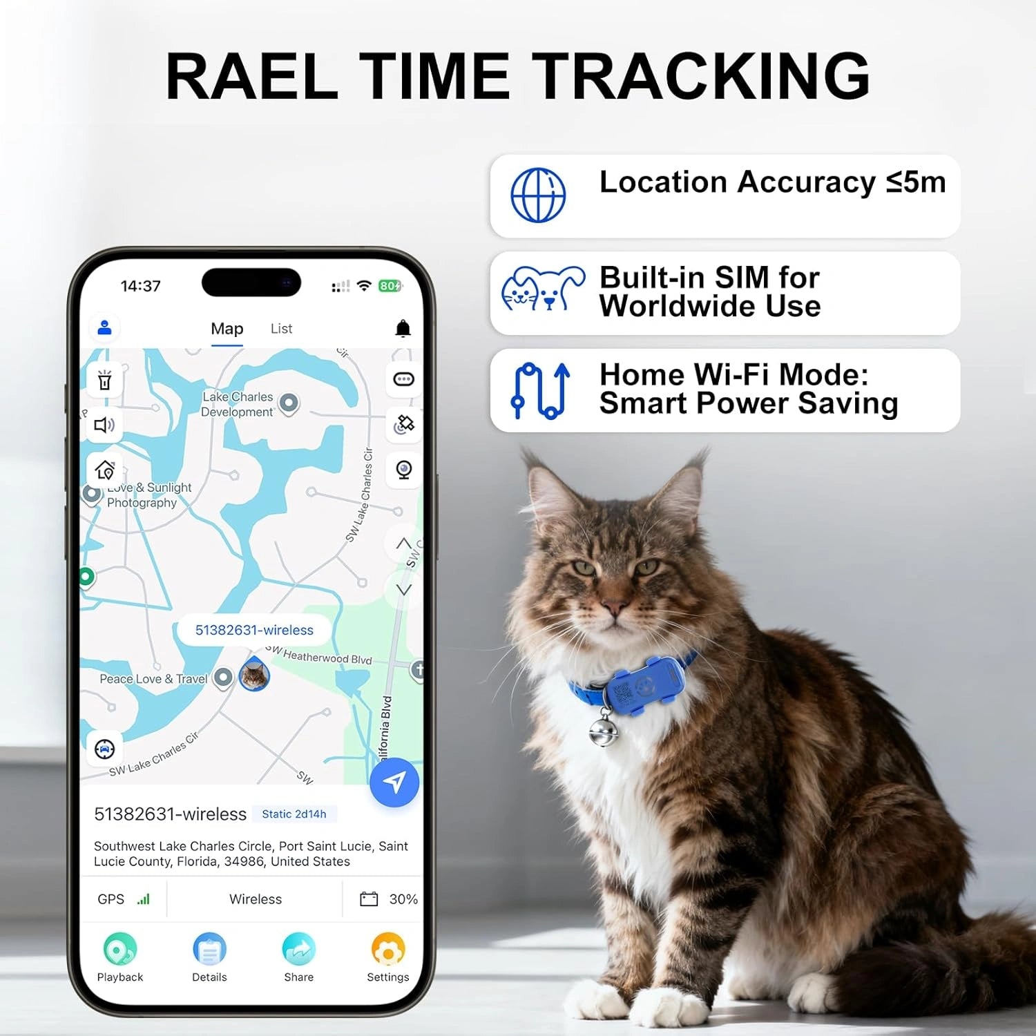 GP30 - Localizzatore di animali domestici