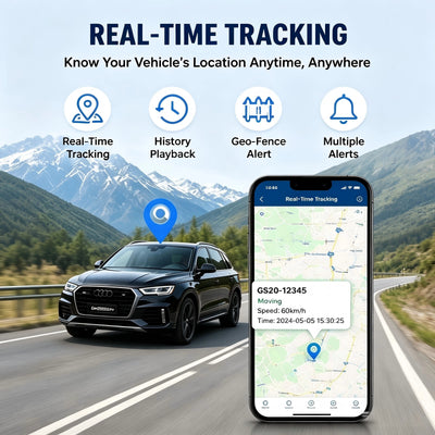 GS20 - 4G Hardwired GPS Vehicle Tracker