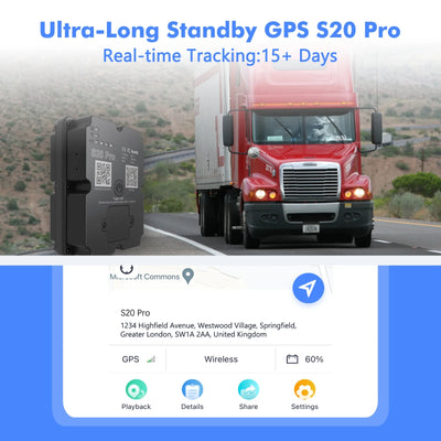S20 Pro – Global GPS Tracking Made Simple