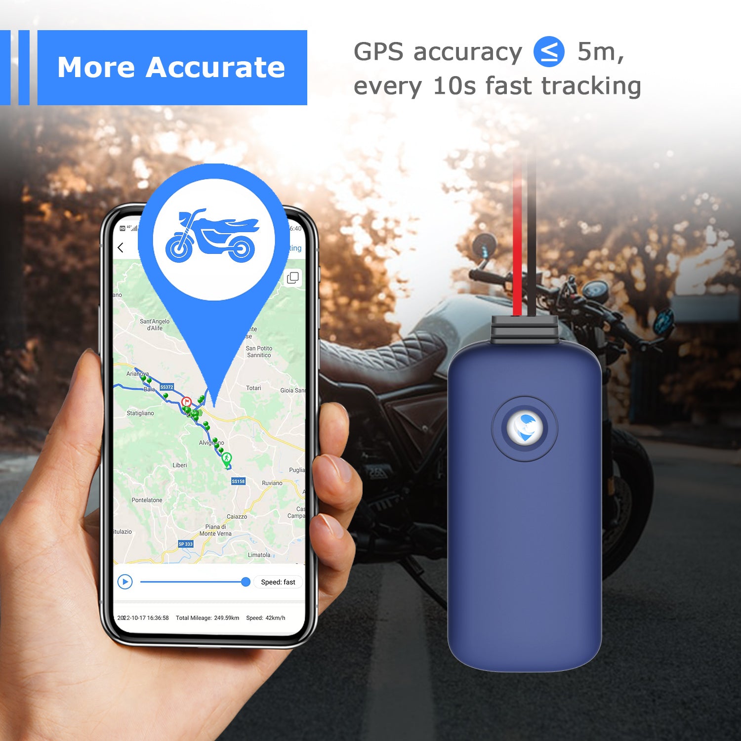 G19 - Two Wires Waterproof Tracker Device